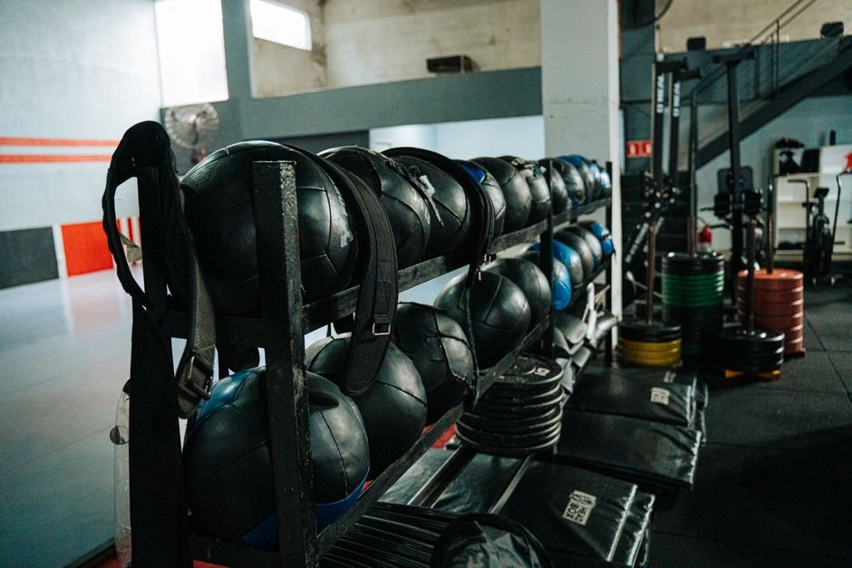 Hyundai Gym Equipment Red - Slightly Negotiable
