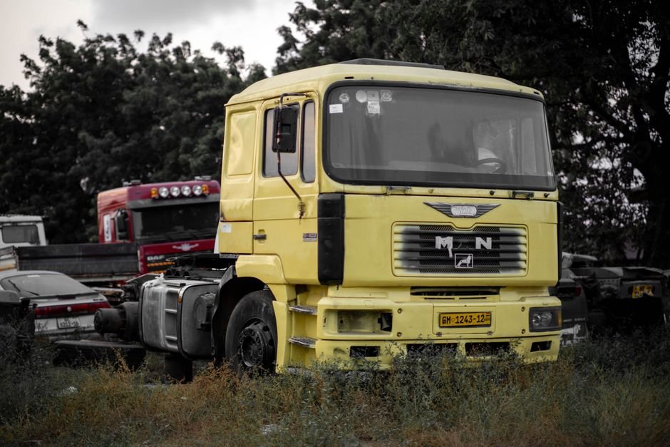 Lamborghini Mitsubishi Fuso Canter Orange