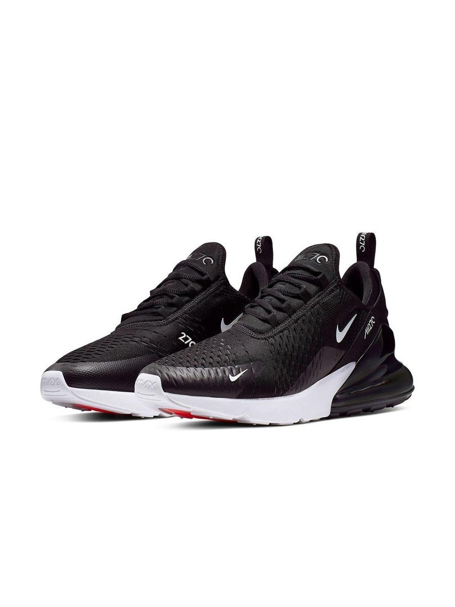 Nike Air Max 270 Men's Running Shoes – Black/White – Size 10